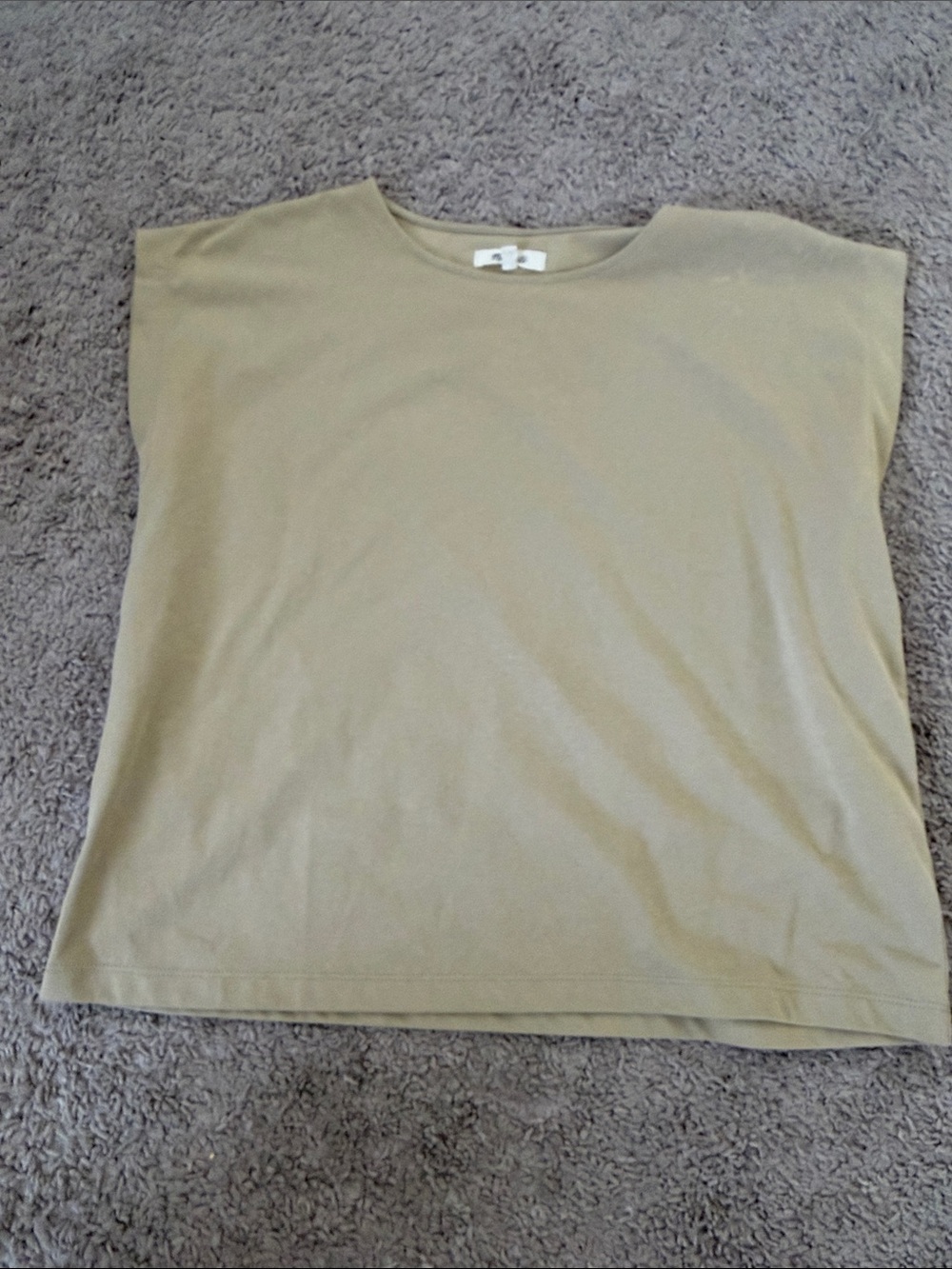 Women’s Casual Crew Neck Shirt in Sage